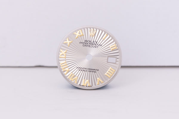 Load image into Gallery viewer, Rolex Ladies Sunburst Roman Dial for model 79173 - 179173 FCD30408

