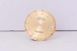 Rolex Datejust champagne Lumi Index dial for model 116233 FCD30410