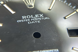 Rolex Black Stick marker Dial for model 15200 FCD30420