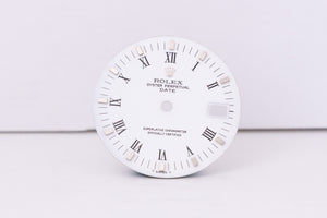 Rolex Date white index Peg dial for model 1500 - 1501 FCD30449