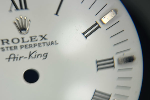 Load image into Gallery viewer, Rolex White Air-King Dial for model 14000 - 14010 FCD30450
