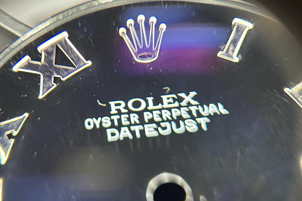 Load image into Gallery viewer, Rolex Midsize Black Bold Roman Dial for 178274 FCD30453
