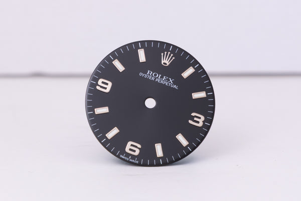 Load image into Gallery viewer, Rolex Oyster Perpetual Midsize black dial for 77080 FCD30454
