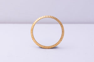 Rolex Ladies Datejust 18k Yellow Gold Fluted Bezel 2.6g FCD30461