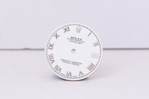 Rolex White Roman Midsize Dial for model 68274 FCD30467