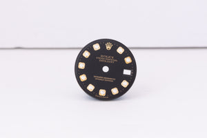 Rolex Ladies Datejust Black Diamond Dial for 69173 - 79173 FCD30482
