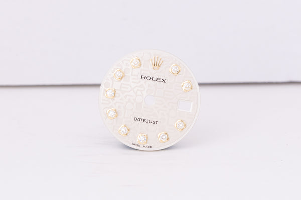 Load image into Gallery viewer, Rolex Ladies Silver Jubilee Diamond Dial for 79173 - 179173 FCD30486
