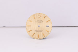 Rolex Datejust Champagne Tapestry Stick dial for model 16013 - 16233 FCD30488