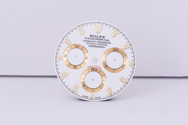 Load image into Gallery viewer, Rolex Daytona White Stick "Chromalight" Dial for model 116523 - 116528 FCD30503
