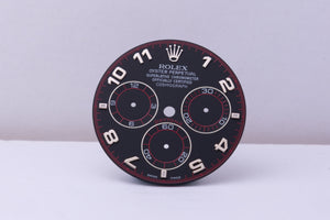 Rolex Daytona Matte Black Racing Green Lume Dial for 116509 FCD30519