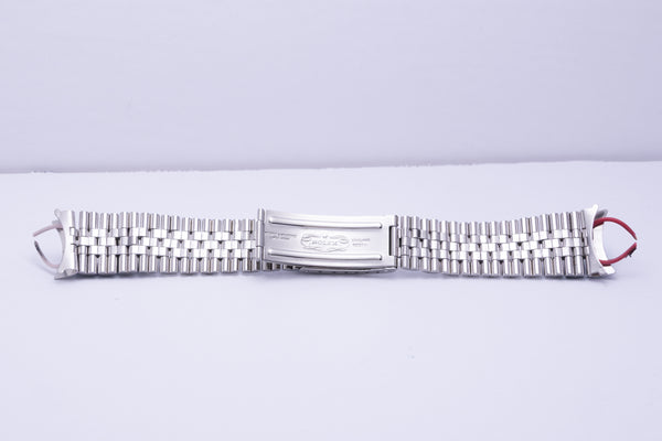 Load image into Gallery viewer, Rolex 20mm 6251h Folded Jubilee Bracelet '72 W 55 Ends FCD30521
