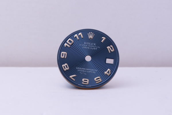 Load image into Gallery viewer, Rolex Ladies Blue Concentric Arabic dial for model  179174 FCD30539
