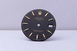 Rolex Black Stick Date dial for model 15013 - 15233 FCD30540