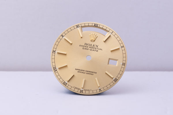 Load image into Gallery viewer, Rolex Day-Date Champagne Stick Dial for 18038 - 18238 FCD30546
