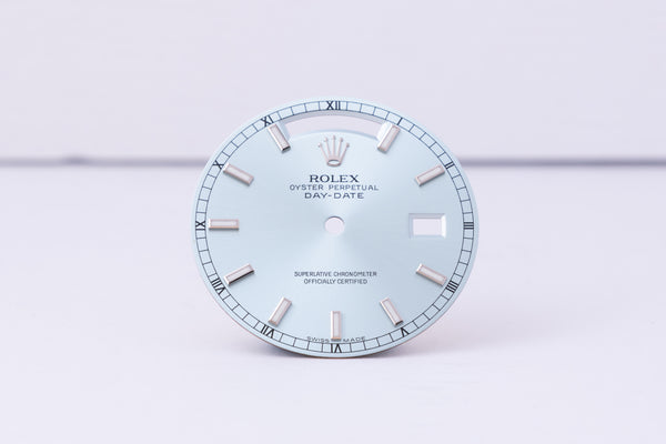 Load image into Gallery viewer, Rolex ICE Blue Stick dial for model 118206 - 118239 FCD30559
