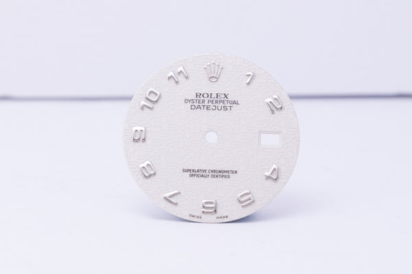 Load image into Gallery viewer, Rolex Mens Datejust Cream Jubilee Arabic Dial for 16014 - 16234 FCD30577
