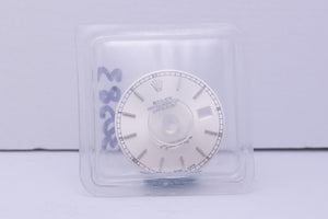 Rolex Datejust sealed Silver stick dial for 16014 - 16234 FCD30583