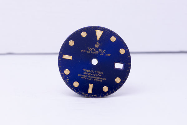 Load image into Gallery viewer, Rolex Submariner Blue/Purple Dial Damaged for 16613 - 16803 FCD30603

