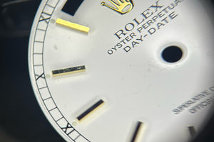 Rolex Day-Date White Stick Dial for model 18038 - 18238 FCD30608