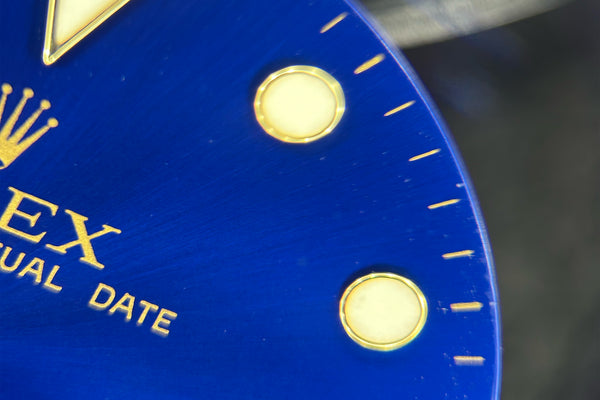 Load image into Gallery viewer, Rolex Submariner Blue "Swiss Made" Dial for model 16613 FCD30617

