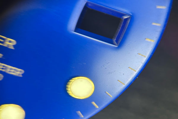Load image into Gallery viewer, Rolex Submariner Blue "Swiss Made" Dial for model 16613 FCD30617
