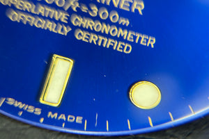 Rolex Submariner Blue "Swiss Made" Dial for model 16613 FCD30617