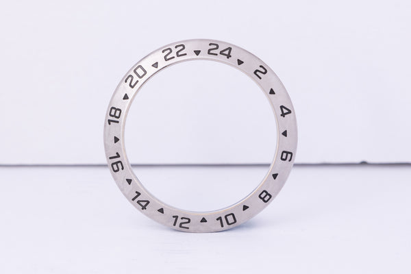 Load image into Gallery viewer, Rolex Explorer II Steel Bezel for 16570 - 16550 FCD30627
