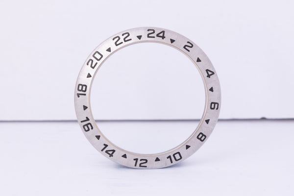 Load image into Gallery viewer, Rolex Explorer II Steel Bezel for 16570 - 16550 FCD30628
