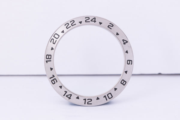 Load image into Gallery viewer, Rolex Explorer II Steel Bezel for 16570 - 16550 FCD30634
