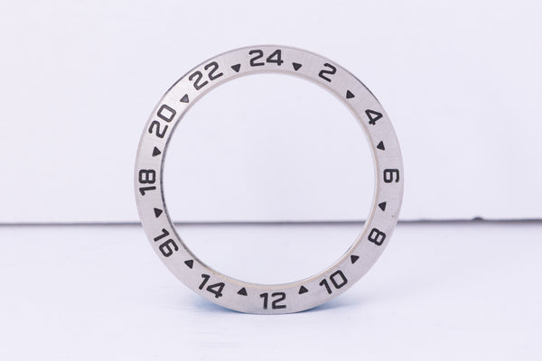 Load image into Gallery viewer, Rolex Explorer II Steel Bezel for 16570 - 16550 FCD30635
