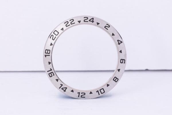 Load image into Gallery viewer, Rolex Explorer II Steel Bezel for 16570 - 16550 FCD30637
