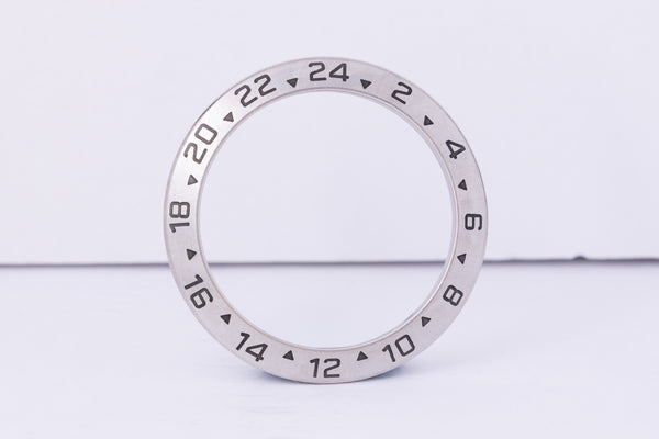 Load image into Gallery viewer, Rolex Explorer II Steel Bezel for 16570 - 16550 FCD30638
