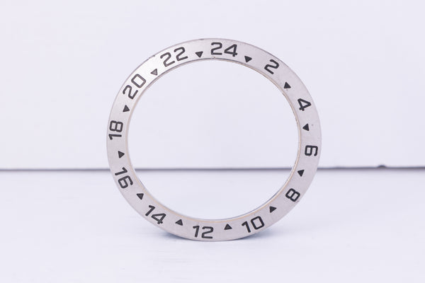 Load image into Gallery viewer, Rolex Explorer II Steel Bezel for 16570 - 16550 FCD30639
