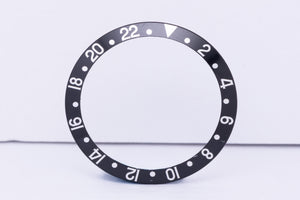 Rolex GMT Master II Black Serif Insert for model for 16700 - 16710 FCD30674