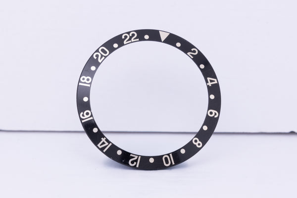 Load image into Gallery viewer, Rolex GMT Master II Black Serif Insert for model for 16700 - 16710 FCD30678
