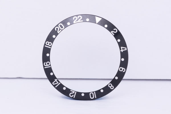 Load image into Gallery viewer, Rolex GMT Master II Black Serif Insert for model for 16700 - 16710 FCD30680

