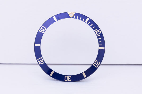Load image into Gallery viewer, Rolex Submariner 16808 - 16803 - 16613 Blue Insert Lumi Pearl FCD30693
