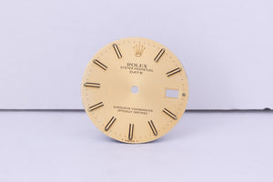 Rolex Date Champagne stick dial for model 1500 FCD30699