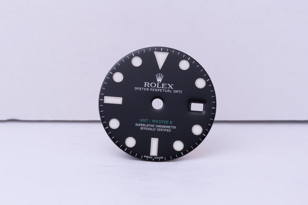 Load image into Gallery viewer, Rolex GMT Master II Luminova Dial for 116710 Glows Green FCD30717
