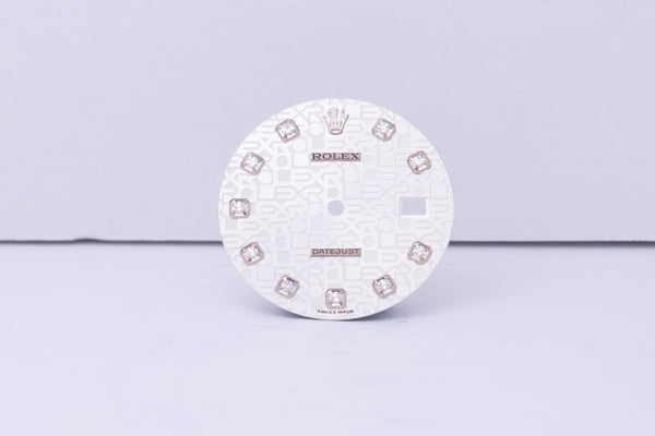 Load image into Gallery viewer, Rolex Mens Silver Jubilee Diamond Dial for model 16234-116234 FCD30719
