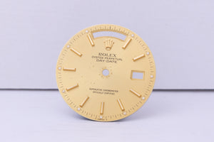 Rolex Day-Date Champagne DAMAGED Dial for 18038 - 18238 x2 FCD30720