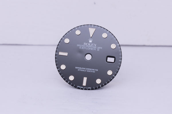 Load image into Gallery viewer, Rolex Explorer II Black T<25 Dial for 16570 - 16550 FCD30753
