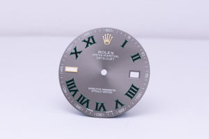 Rolex Datejust II 41mm Wimbledon Dial for 116333 Small Scratch on Dial FCD30777