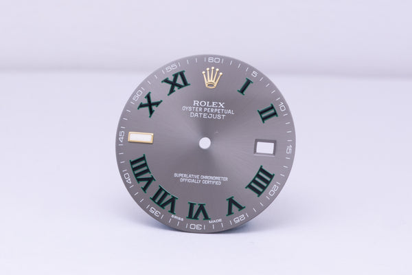 Load image into Gallery viewer, Rolex Datejust II 41mm Wimbledon Dial for 116333 Small Scratch on Dial FCD30777
