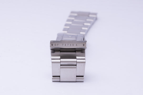 Load image into Gallery viewer, Rolex Steel Explorer SEL Band 78790A Clasp Code OP10 FCD30782
