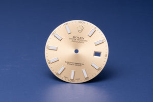 Rolex Datejust II Champagne Stick dial for model 116333 FCD30925