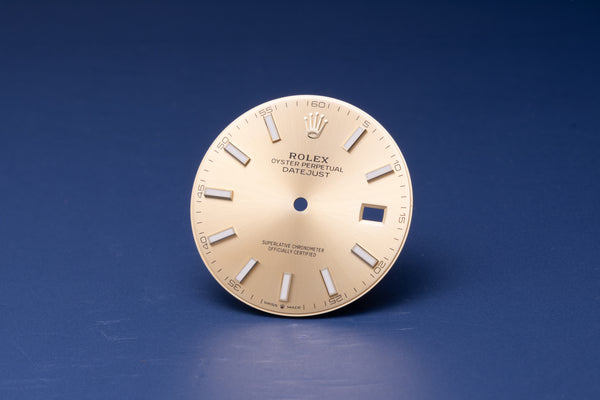 Load image into Gallery viewer, Rolex Datejust 41 Champagne Index Dial for 126333 FCD30930
