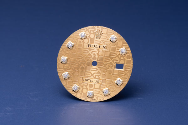 Load image into Gallery viewer, Rolex Champagne Jubilee Diamond Dial for 116233 FCD30935
