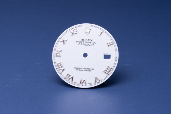 Load image into Gallery viewer, Rolex Mens Bold White Roman dial for model 16234 - 116234 FCD30941
