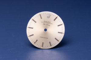 Rolex Faded Silver Stick Airking dial for model 14000 - 14000M FCD30951